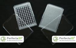 Perfecta3D 96- and 384-well Hanging Drop Plates.
